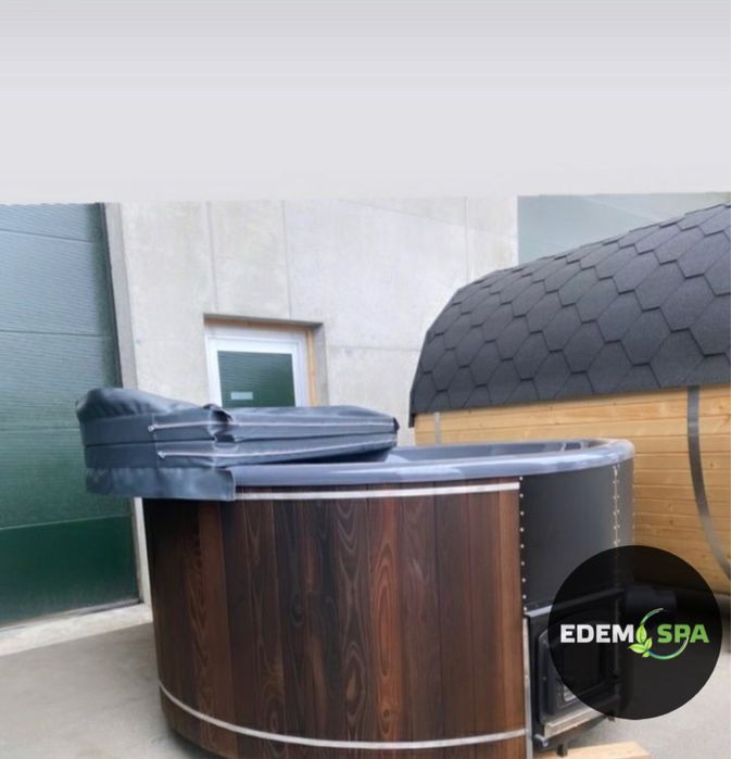 Чан з джакузі! Виробник! Спа купіль! Купель на дровах! Чан!