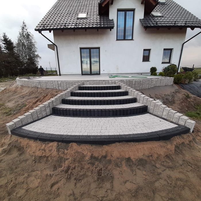 Układanie Kostki Brukowej Montaż Budowa Ogrodzeń Kostka Brukowa
