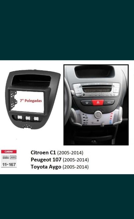 Radio Android Peugeot 107/C1/Aygo