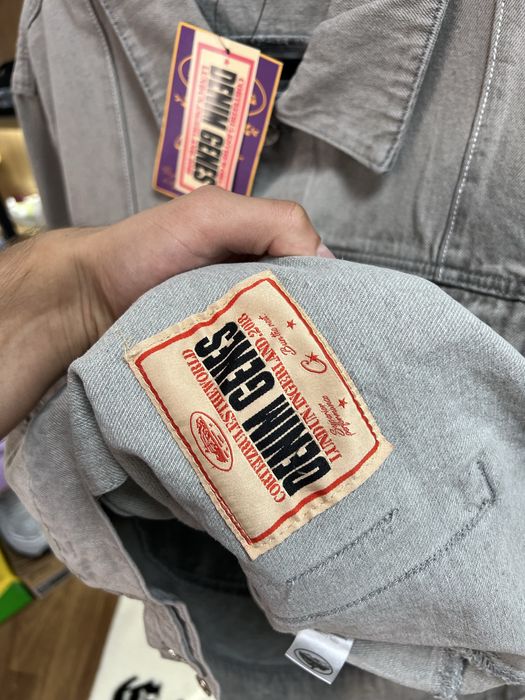 Джинсова Куртка Corteiz C - Star Denim Grey
