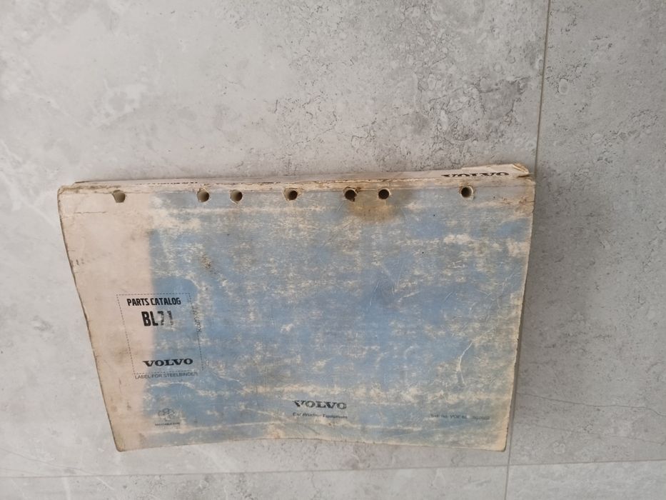 Instrukcja obsługi DTR Volvo BL71