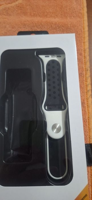 Pulseira nova para Innova Sport Watch PRO (preta e branca) - Vender Rá