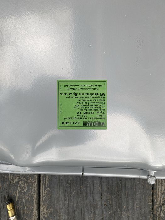 Viessmann Vitodens W222 B2SA naczynie przeponowe ROM12