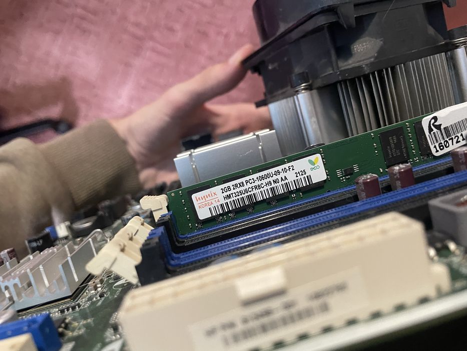 Материнська плата+ процессор