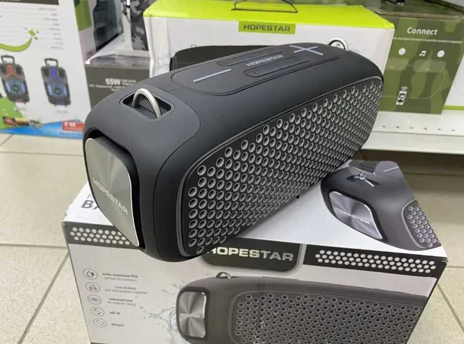 Мощная Портативная Bluetooth-колонка Hopestar A30 55w Влагозащита