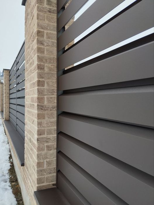 Паркан жалюзі, ранчо від виробника, забор жалюзи, забор ранчо огорожа