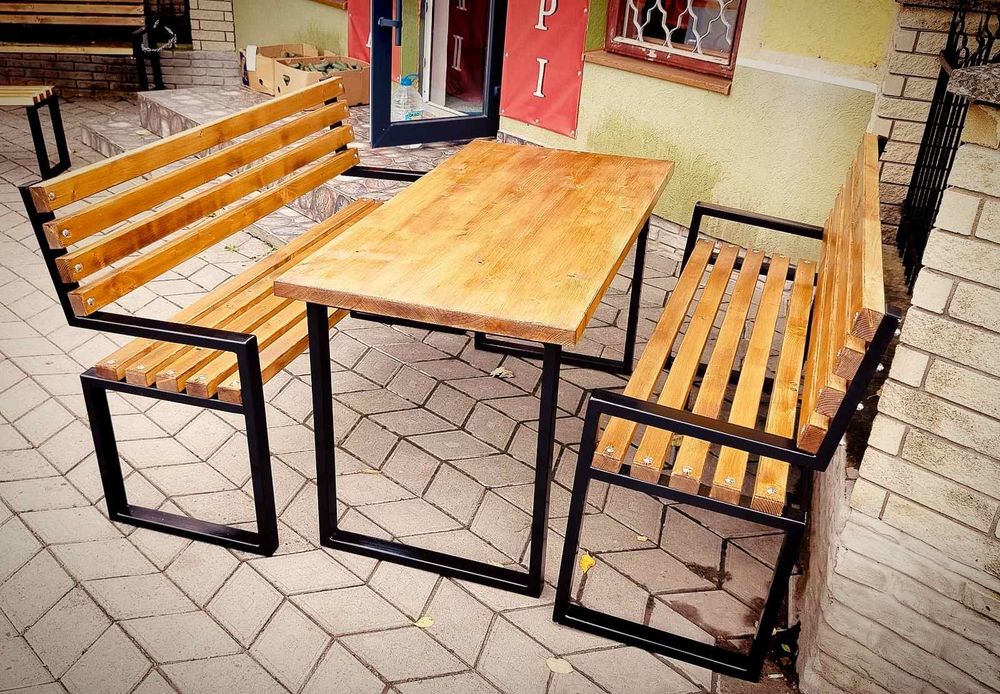 Продаж набори метал поєднаня з деревом