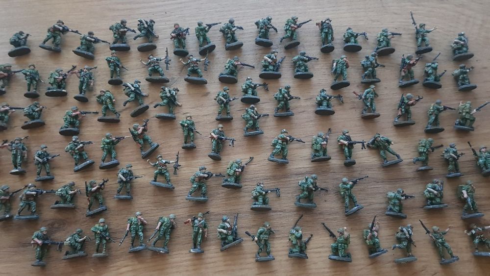 Солдатики в масштабе 1:72. Американские солдаты во Вьетнаме.