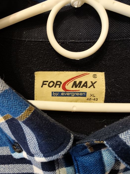 Koszula polarowa Formax XL męska w kratę