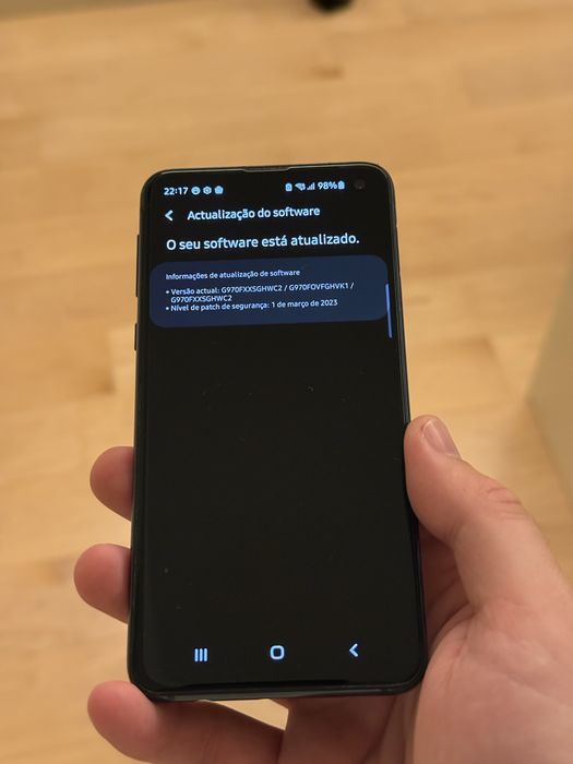 Samsung Galaxy S10e 128gb Preto