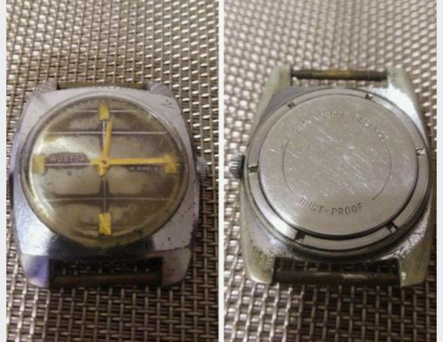 Наручные часы советских времён.