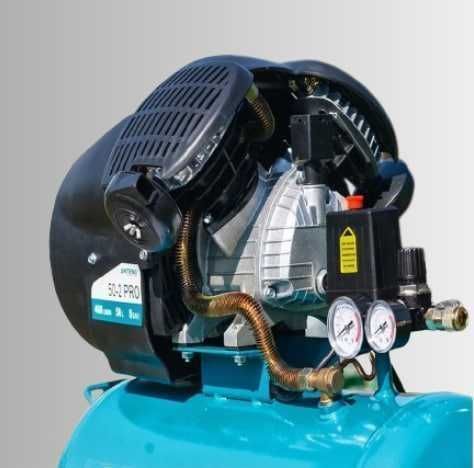 Масляный воздушный компрессор Shtenli, 50 л, 2,5 Вт, 8бар двопоршневой