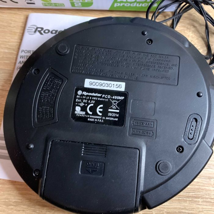 Портативний CD/MP3 програвач Roadstar PCD-495MP