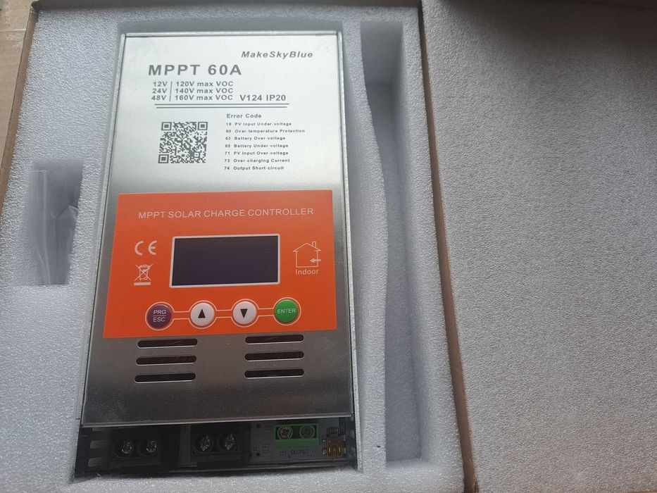 MPPT контролер MakeSkyBlue 60A V124