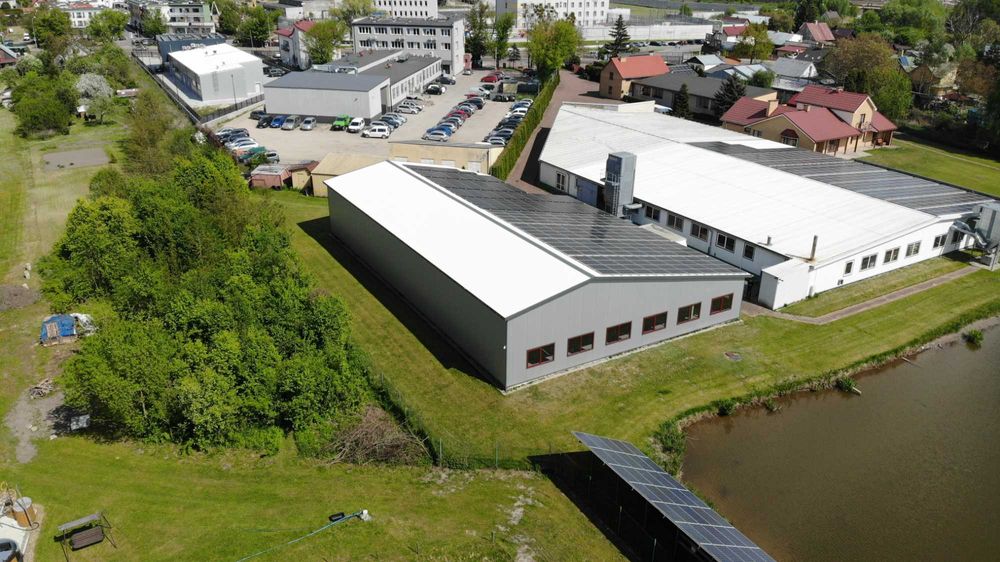 Zakład produkcyjny Fabryka mebli Hala