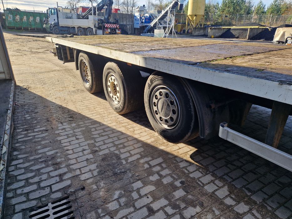 Naczepa Spier os podnoszona platforma zamiana