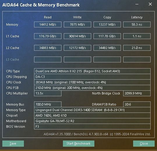 Компьютер AM3+, 500Gb, Windows 10