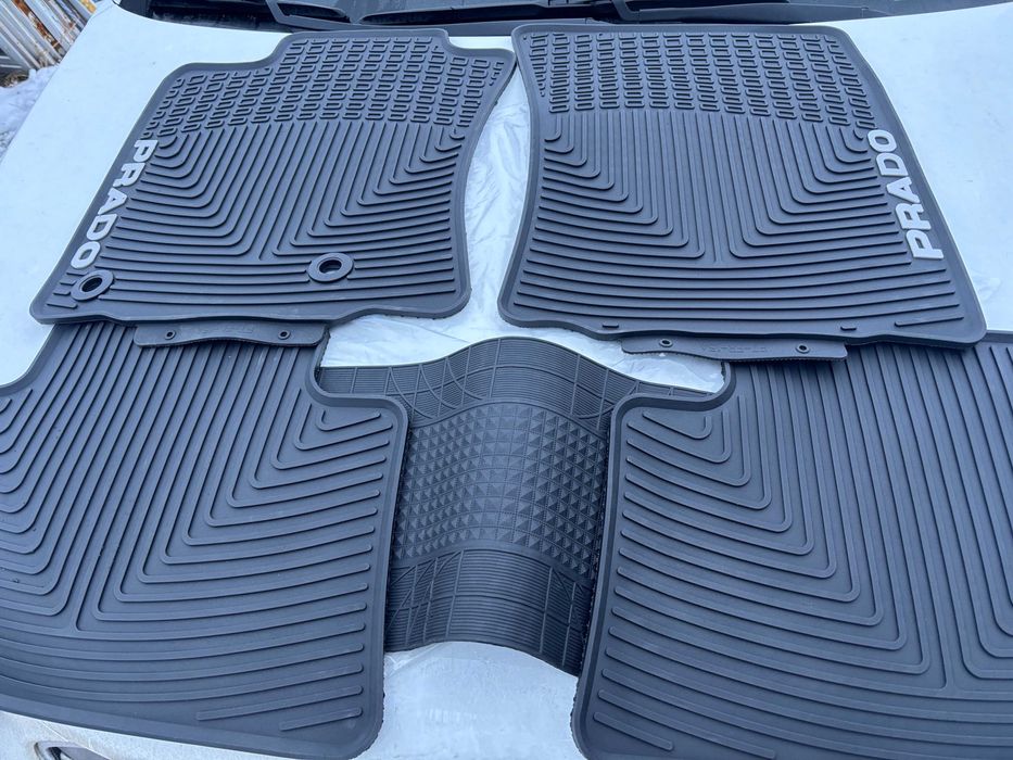 TOYOTA LAND CRUISER PRADO-150 Оригинальные резиновые Коврики JAPAN