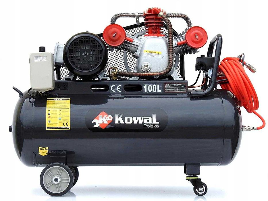 14 Bar KOMPRESOR k9 olejowy tłokowy 100L sprężarka pompa powietrza