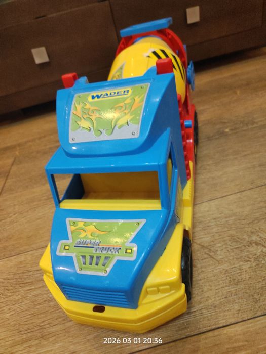 Duża betoniarka Wader jak nowa