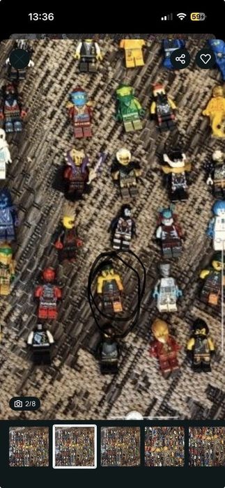 LEGO ninjago minifigurki