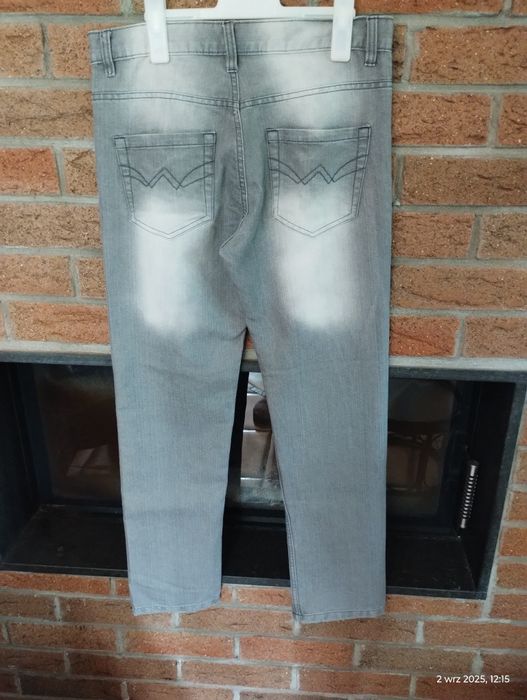 Jeansy wysoki stan wzrost 170