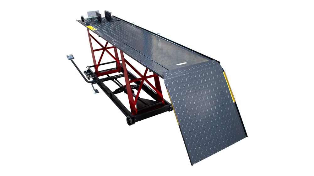 ELEVADOR DE MOTOS HIDRÁULICO 450Kg KROFTOOLS 9860 RL01