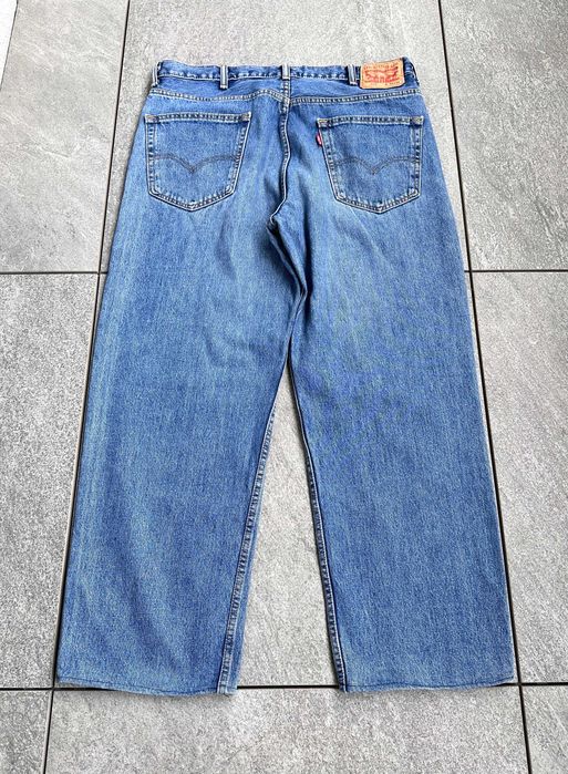 Spodnie jeansowe LEVIS STRAUSS 550 szerokie jeansy denim r. 38x30