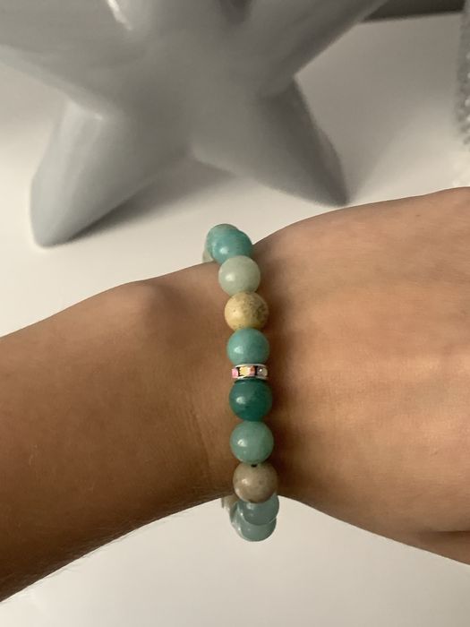 Bransoletka kamienie naturalne Amazonit