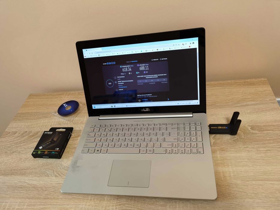 WiFi 6 USB 3.0 Fenvi AX1800 внешний адаптер (MediaTek MT7921U)