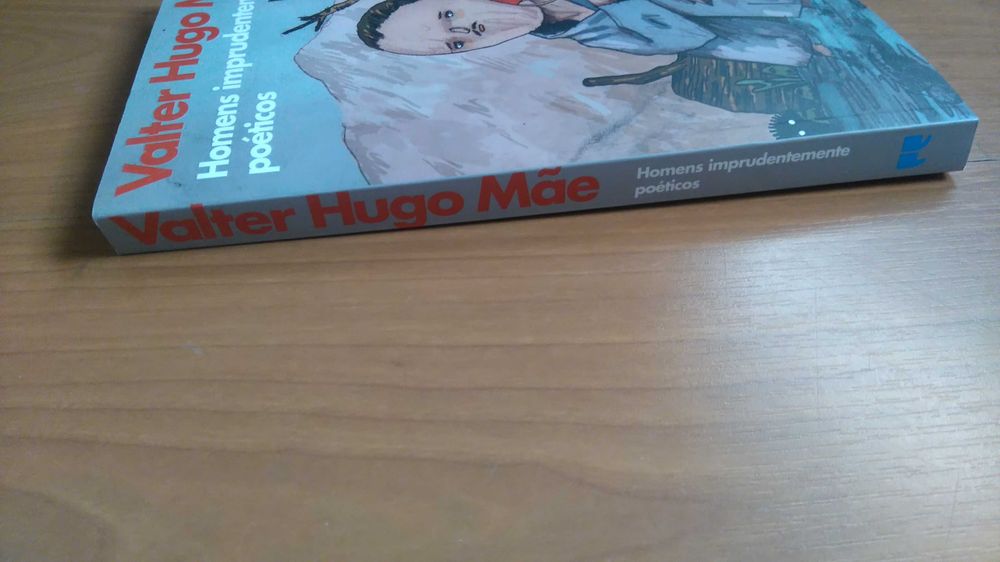 Livro Homens imprudentemente poéticos, de Valter Hugo Mãe