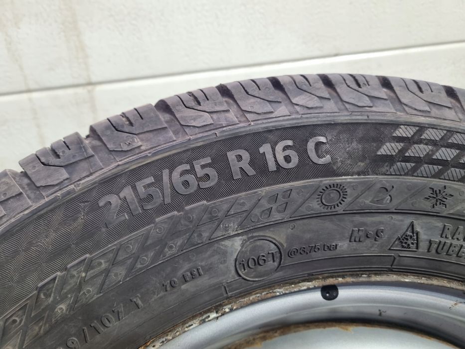 vw t5 t6 multivan 215/65r16c zapas 5x120 1x