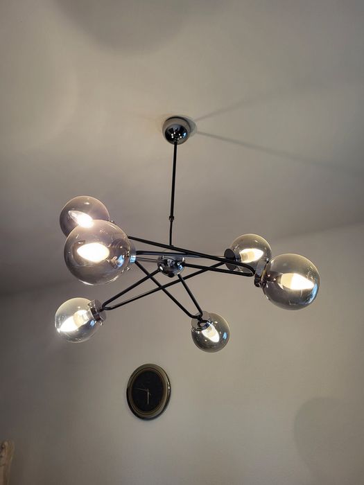 Lampa loftowa 6 punktów. Bardzo ładna. Nowa