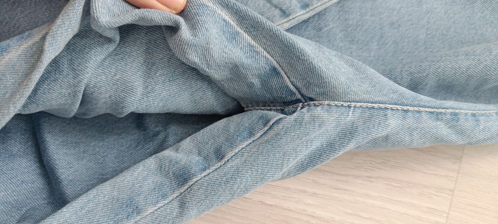 Джинси кльош на вагітних резинка легкі штани