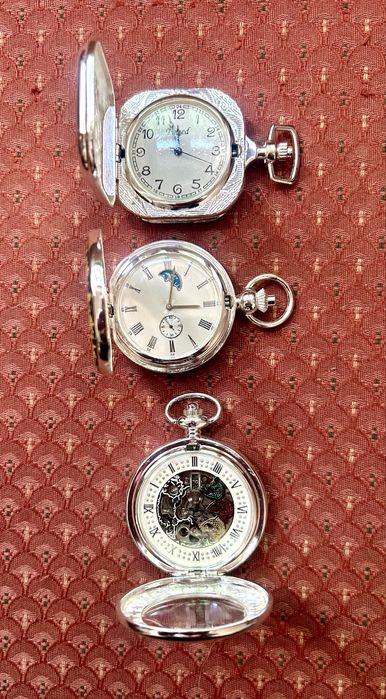 Relogios de bolso mecanicos Heritage