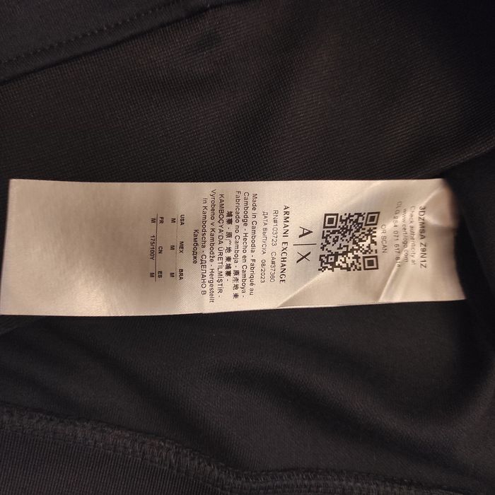 Свитшот Armani р. M-L оригинал, реглан, джемпер