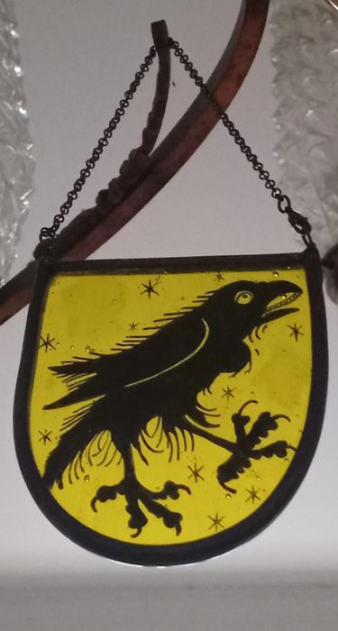 Vitral estilo Medieval (suncatcher | apanhador de sol) | gótico |