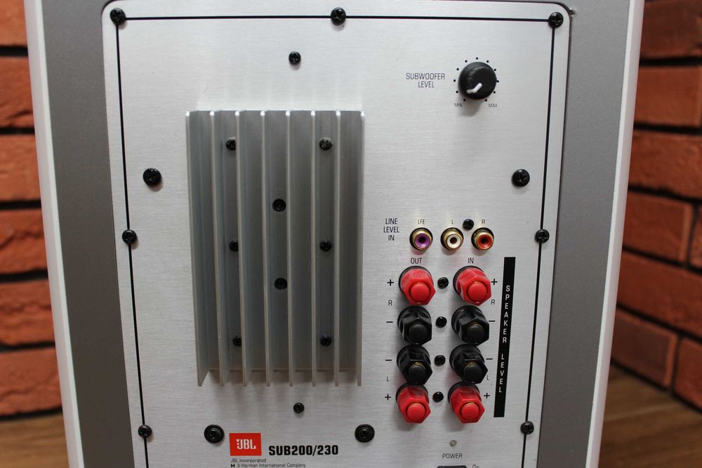 *** JBL SUB 200/230 Dynamiczny subwoofer aktywny 220 WATT ***