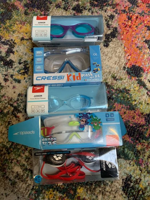 Óculos para Natação, Mergulho, Barbatanas e Snorkel