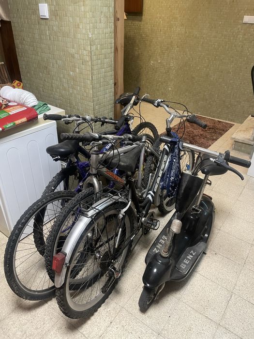 Bicicletas e trotinete eletrica