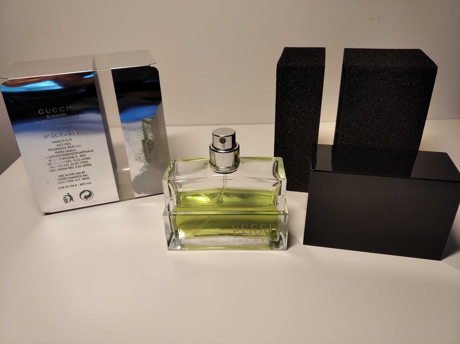 Para colecionadores: Gucci Envy For Men Eau de Toilette Nogueira