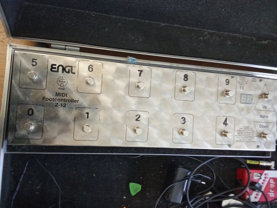 Engl z 12 footswitch kontroler midi