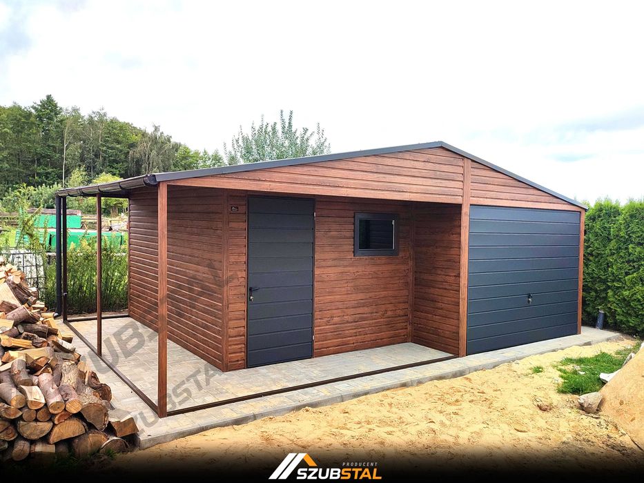 Garaż blaszany 4x5 4x6 6x5 6x5,80 6x6 8x6 9x5 9x6 PRODUCENT Premium