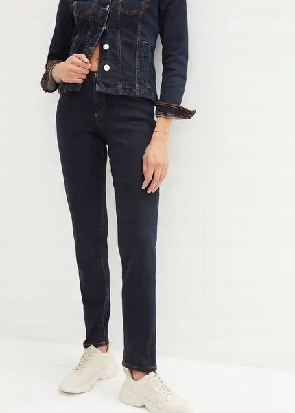 B.P.C damskie jeansy ciemne ze strechem 54.
