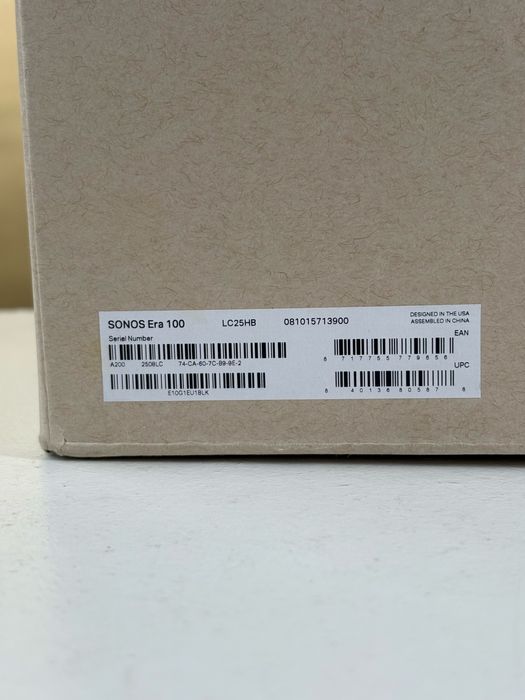 SONOS Era 100 — Głośnik bezprzewodowy — Nowy