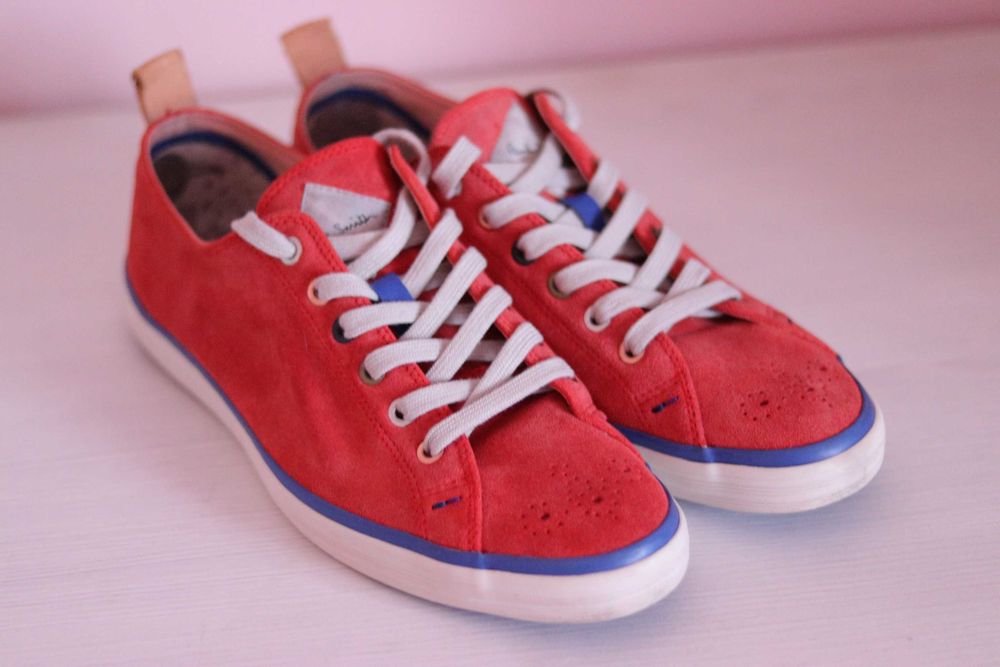 Sapatilhas Paul Smith em camurça