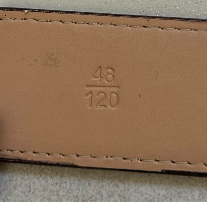 Srebrno Brązowy pasek LV