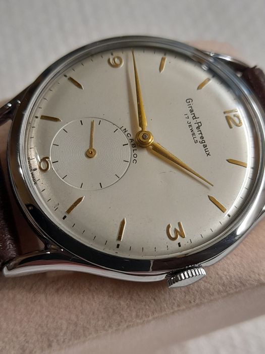 Zegarek Girard perregaux  17 jewels. 38 mm.