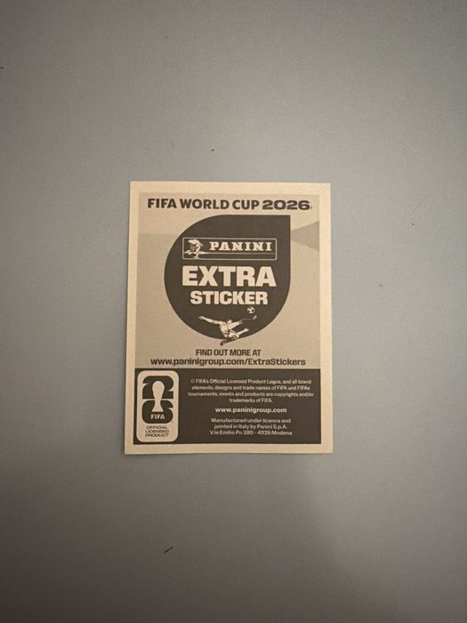 Pulisic Extra Sticker Bronze