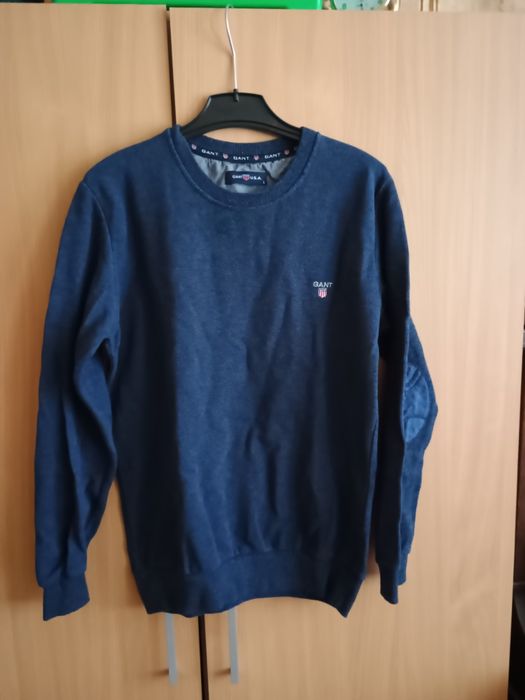 Sweter męski GANT granatowy L
